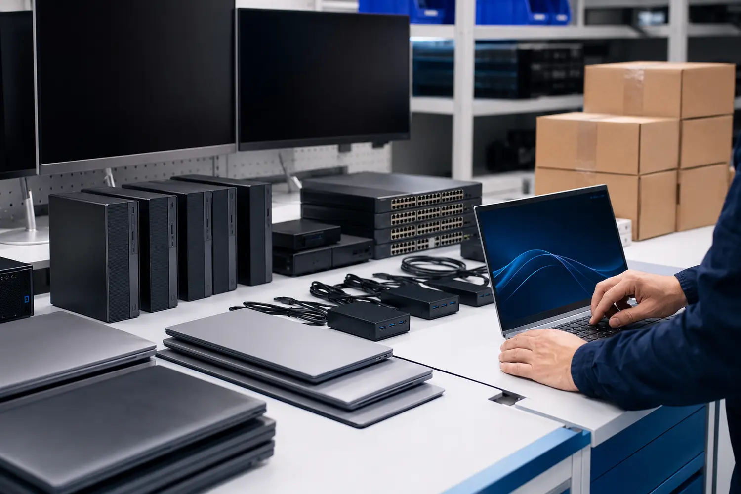 Vorkonfigurierte Business-Hardware für einen sicheren Rollout